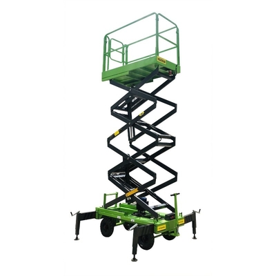ascenseur hydraulique de ciseaux de 9m avec la capacité de chargement électrique motorisée de la table élévatrice 450kg de dispositif