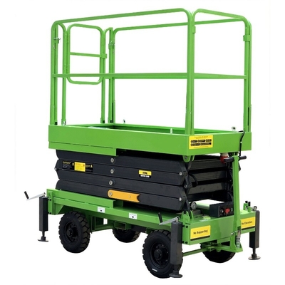 ascenseur hydraulique de ciseaux de 9m avec la capacité de chargement électrique motorisée de la table élévatrice 450kg de dispositif