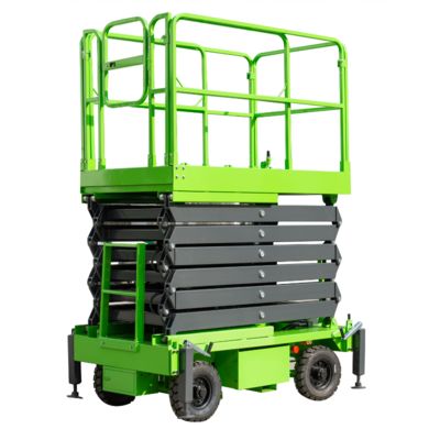 16m Mobile Scissor Lift Hydraulic Lift Platform With Extension Platform