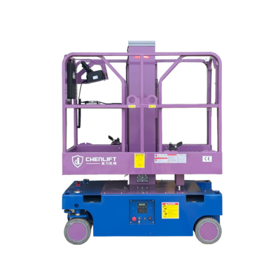 DC24V 100AH Oil Free Full Electric Vertical Lift Self Propelled