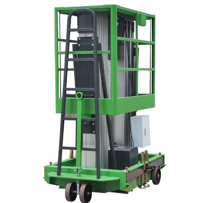 10 Meters Height Aerial Work Platform Double Mast Hydraulic Vertical Lift Table