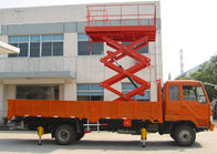 le camion de taille de 9m a monté la capacité de chargement hydraulique de la table élévatrice d'ascenseur de ciseaux 500Kg