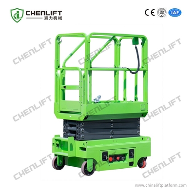 plate-forme de Mini Mobile Scissor With Extension de hauteur de travail de 240Kg 5m 6m