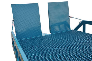 Adjustable Heavy duty Container mobile yard ramp for Loading Cargos