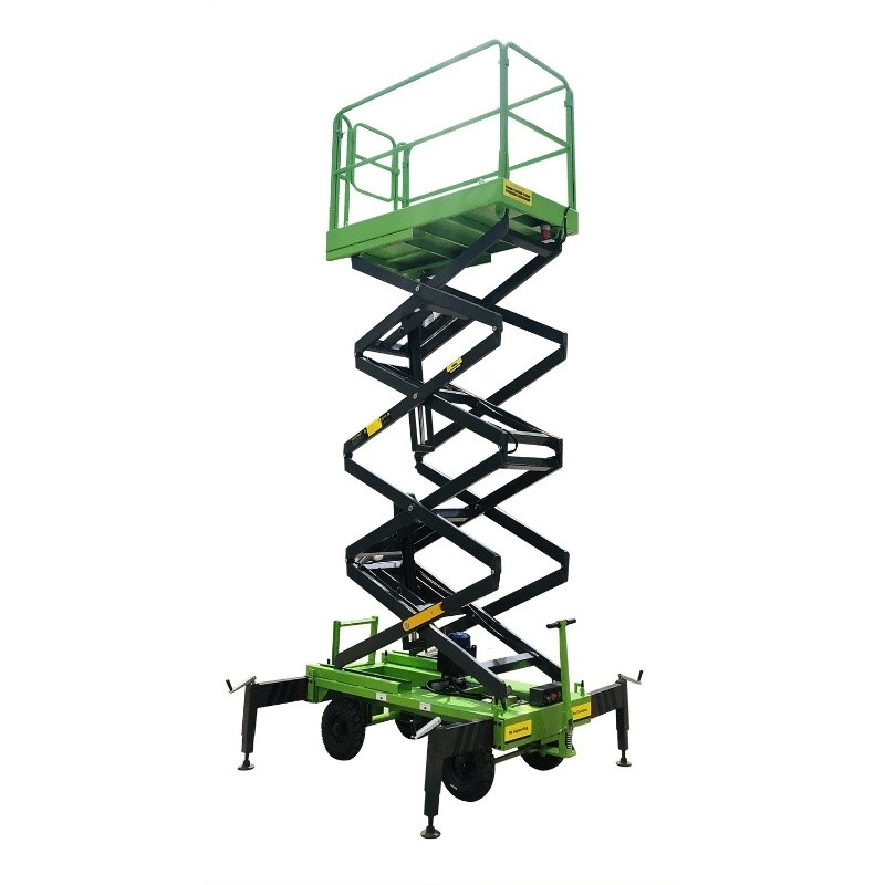 ascenseur hydraulique de ciseaux de 9m avec la capacité de chargement électrique motorisée de la table élévatrice 450kg de dispositif