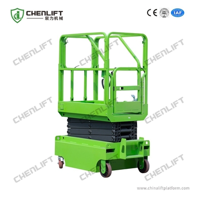 Type de plate-forme de travail de ciseaux de la capacité de charge 240kg de MK390 3.9m mini avec l'alimentation CC