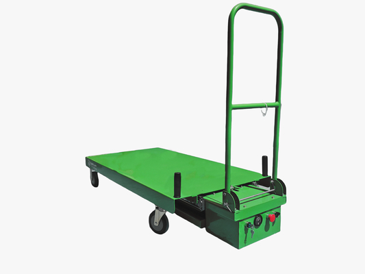 Chariots portables auto-chargés pour les flux de travail industriels à haut volume