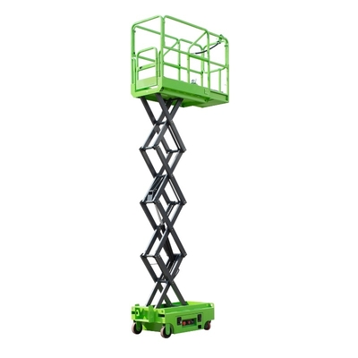 MK390 3,9m 240kg Capacité de charge Plateforme de travail à ciseaux Mini type ascenseur à ciseaux mobile