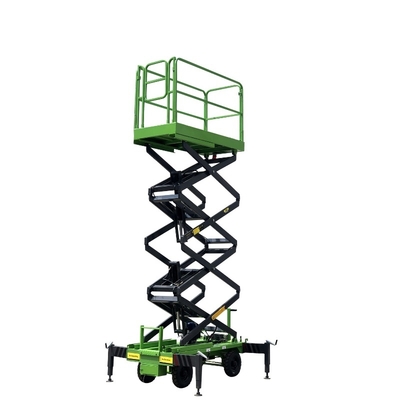 Plateforme élévatrice mobile à ciseaux manuelle à pousser de 7,5 mètres X-Lift 500 kg
