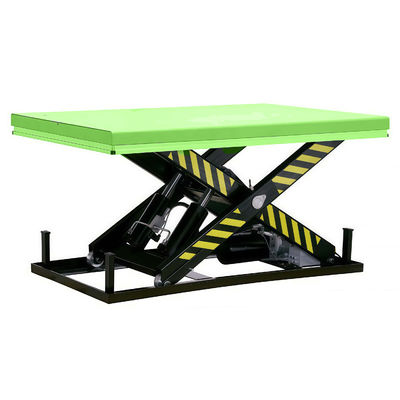 Table élévatrice à ciseaux simple pour le levage de palettes, l'emballage et la logistique en entrepôt