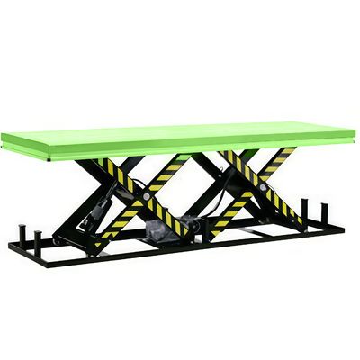 Table élévatrice tandem horizontale hydraulique pour marchandises