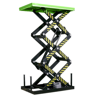 L'ascenseur stationnaire hydraulique 1 de ciseaux mètre la capacité de chargement 1000Kg