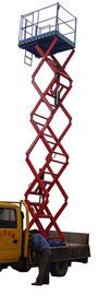 ascenseur de levage de ciseaux monté par camion de taille de 9m
