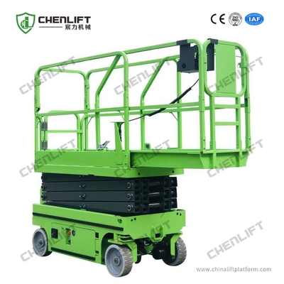 MX300S 3m 240kg Charge Mini modèle ascenseur à ciseaux autopropulsé avec roue de tour hydraulique